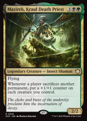 Mazirek, Kraul Death Priest<br /><span class="collector-number">Collector No. 319</span>
