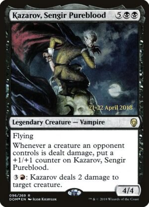 Kazarov, Sengir Pureblood - Foil<br /><span class="collector-number">Collector No. 96s</span>