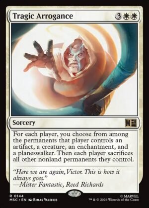 Tragic Arrogance<br /><span class="collector-number">Collector No. 144</span>