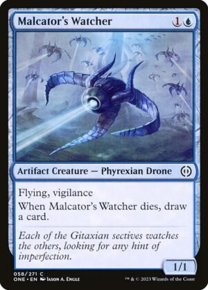 Malcator's Watcher - Foil<br /><span class="collector-number">Collector No. 58</span>