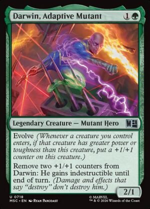 Darwin, Adaptive Mutant - Foil<br /><span class="collector-number">Collector No. 718</span>