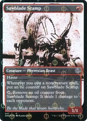 Sawblade Scamp - Foil<br /><span class="collector-number">Collector No. 447</span>