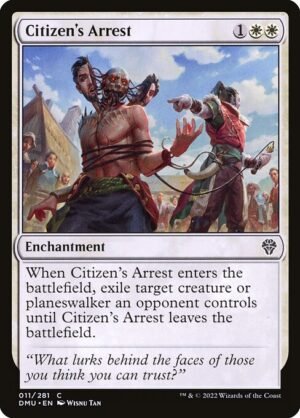 Citizen's Arrest - Foil<br /><span class="collector-number">Collector No. 11</span>