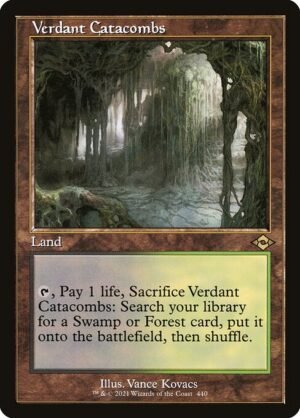 Verdant Catacombs - Etched<br /><span class="collector-number">Collector No. 440</span>