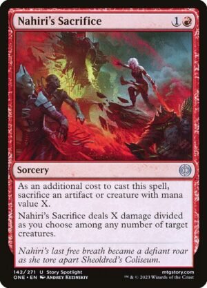 Nahiri's Sacrifice - Foil<br /><span class="collector-number">Collector No. 142</span>