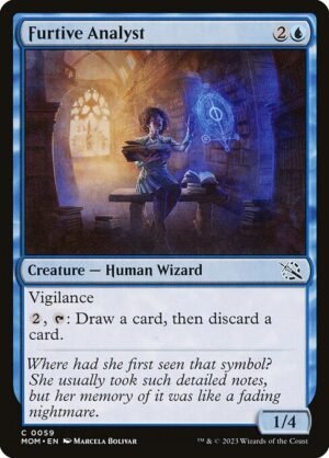 Furtive Analyst - Foil<br /><span class="collector-number">Collector No. 59</span>