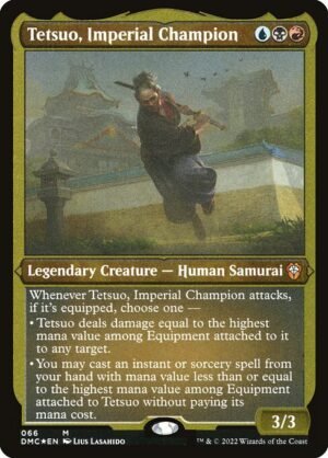 Tetsuo, Imperial Champion - Etched<br /><span class="collector-number">Collector No. 66</span>