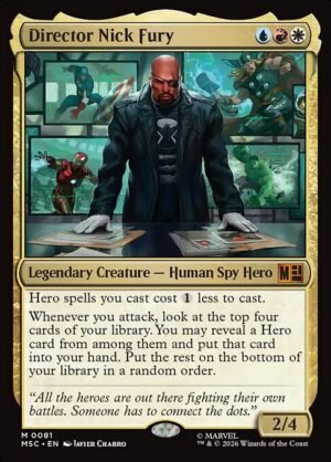 Director Nick Fury<br /><span class="collector-number">Collector No. 81</span>