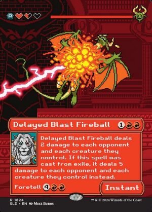 Delayed Blast Fireball - Foil<br /><span class="collector-number">Collector No. 1824</span>