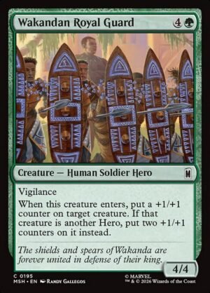 Wakandan Royal Guard<br /><span class="collector-number">Collector No. 195</span>