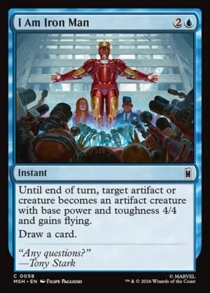 I Am Iron Man<br /><span class="collector-number">Collector No. 58</span>