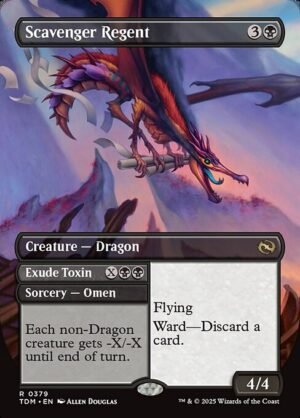 Scavenger Regent // Exude Toxin - Foil<br /><span class="collector-number">Collector No. 379</span>
