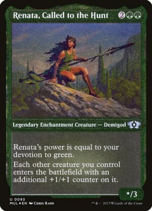 Renata, Called to the Hunt - Etched<br /><span class="collector-number">Collector No. 93</span>