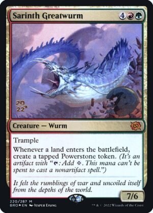 Sarinth Greatwurm - Foil<br /><span class="collector-number">Collector No. 220s</span>