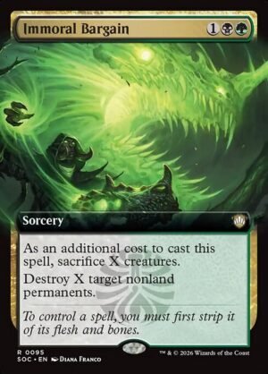 Immoral Bargain<br /><span class="collector-number">Collector No. 95</span>