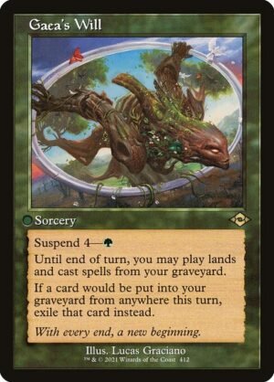 Gaea's Will<br /><span class="collector-number">Collector No. 412</span>
