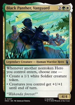Black Panther, Vanguard<br /><span class="collector-number">Collector No. 207</span>