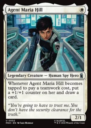Agent Maria Hill<br /><span class="collector-number">Collector No. 2</span>