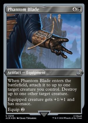 Phantom Blade - Etched<br /><span class="collector-number">Collector No. 210</span>