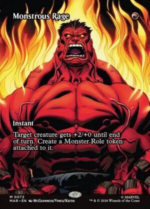 Monstrous Rage<br /><span class="collector-number">Collector No. 72</span>