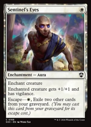 Sentinel's Eyes<br /><span class="collector-number">Collector No. 168</span>