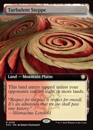 Turbulent Steppe<br /><span class="collector-number">Collector No. 106</span>