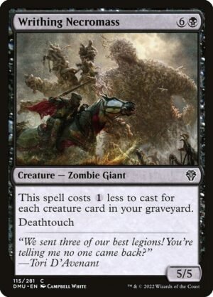 Writhing Necromass - Foil<br /><span class="collector-number">Collector No. 115</span>