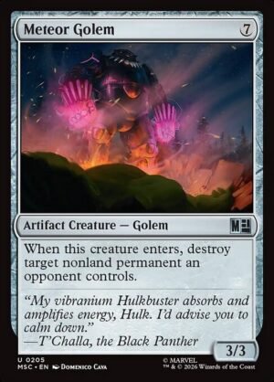 Meteor Golem<br /><span class="collector-number">Collector No. 205</span>