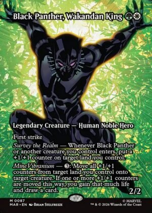 Black Panther, Wakandan King<br /><span class="collector-number">Collector No. 87</span>