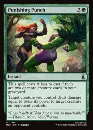 Punishing Punch<br /><span class="collector-number">Collector No. 180</span>