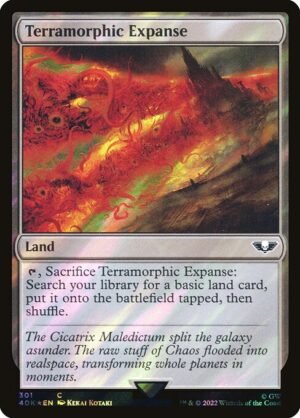 Terramorphic Expanse Surge - Surge Foil<br /><span class="collector-number">Collector No. 301★</span>