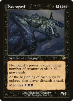 Necrogoyf - Etched<br /><span class="collector-number">Collector No. 398</span>
