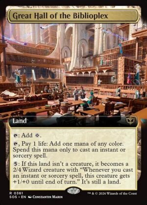 Great Hall of the Biblioplex - Foil<br /><span class="collector-number">Collector No. 361</span>