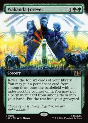 Wakanda Forever!<br /><span class="collector-number">Collector No. 388</span>