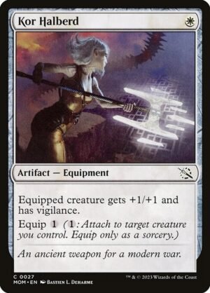 Kor Halberd - Foil<br /><span class="collector-number">Collector No. 27</span>