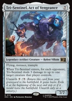 Tri-Sentinel, Act of Vengeance<br /><span class="collector-number">Collector No. 115</span>
