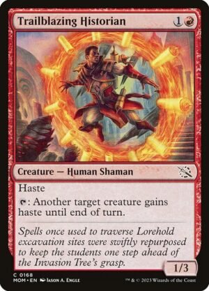 Trailblazing Historian - Foil<br /><span class="collector-number">Collector No. 168</span>