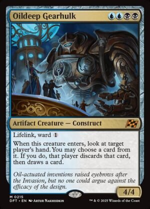 Oildeep Gearhulk - Foil<br /><span class="collector-number">Collector No. 215</span>