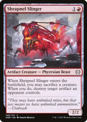 Shrapnel Slinger - Foil<br /><span class="collector-number">Collector No. 148</span>