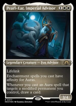 Pearl-Ear, Imperial Advisor - Etched<br /><span class="collector-number">Collector No. 477</span>