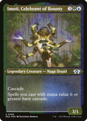 Imoti, Celebrant of Bounty - Etched<br /><span class="collector-number">Collector No. 108</span>