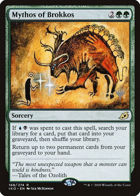 Mythos of Brokkos<br /><span class="collector-number">Collector No. 168p</span>