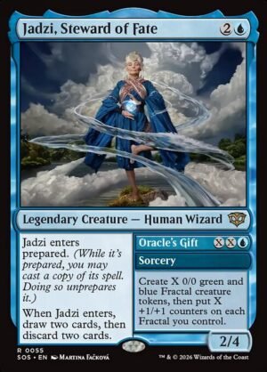 Jadzi, Steward of Fate // Oracle's Gift - Foil<br /><span class="collector-number">Collector No. 55</span>