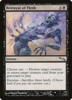 Betrayal of Flesh<br /><span class="collector-number">Collector No. 58</span>