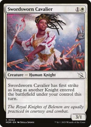 Swordsworn Cavalier - Foil<br /><span class="collector-number">Collector No. 42</span>