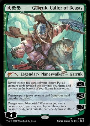 Garruk, Caller of Beasts<br /><span class="collector-number">Collector No. 9995</span>