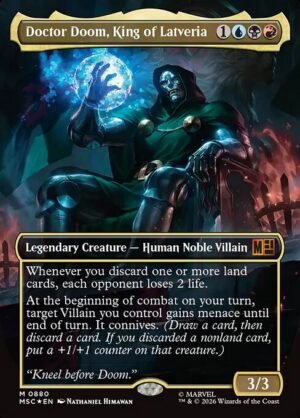 Doctor Doom, King of Latveria Surge - Surge Foil<br /><span class="collector-number">Collector No. 880</span>
