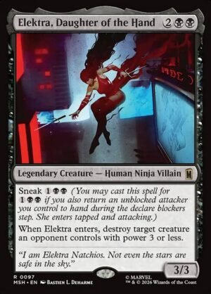 Elektra, Daughter of the Hand<br /><span class="collector-number">Collector No. 97</span>