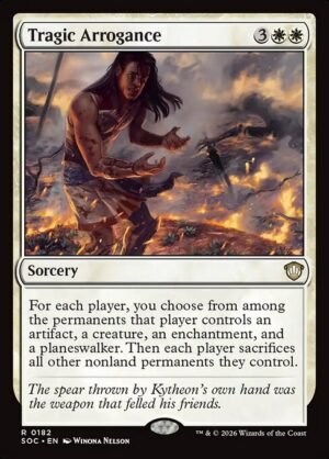 Tragic Arrogance<br /><span class="collector-number">Collector No. 182</span>