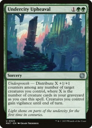 Undercity Upheaval - Foil<br /><span class="collector-number">Collector No. 25</span>